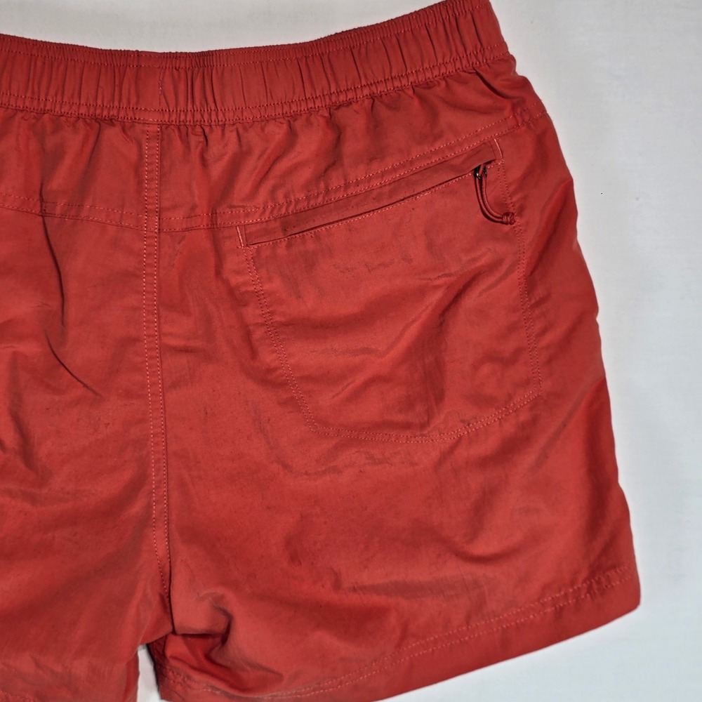 The North Face Mens Class V Water Shorts Orange Red Mesh Liner NF0A2UNJ Large - Picture 15 of 15